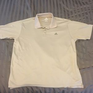 Adidas Tan Golf Dry Polo